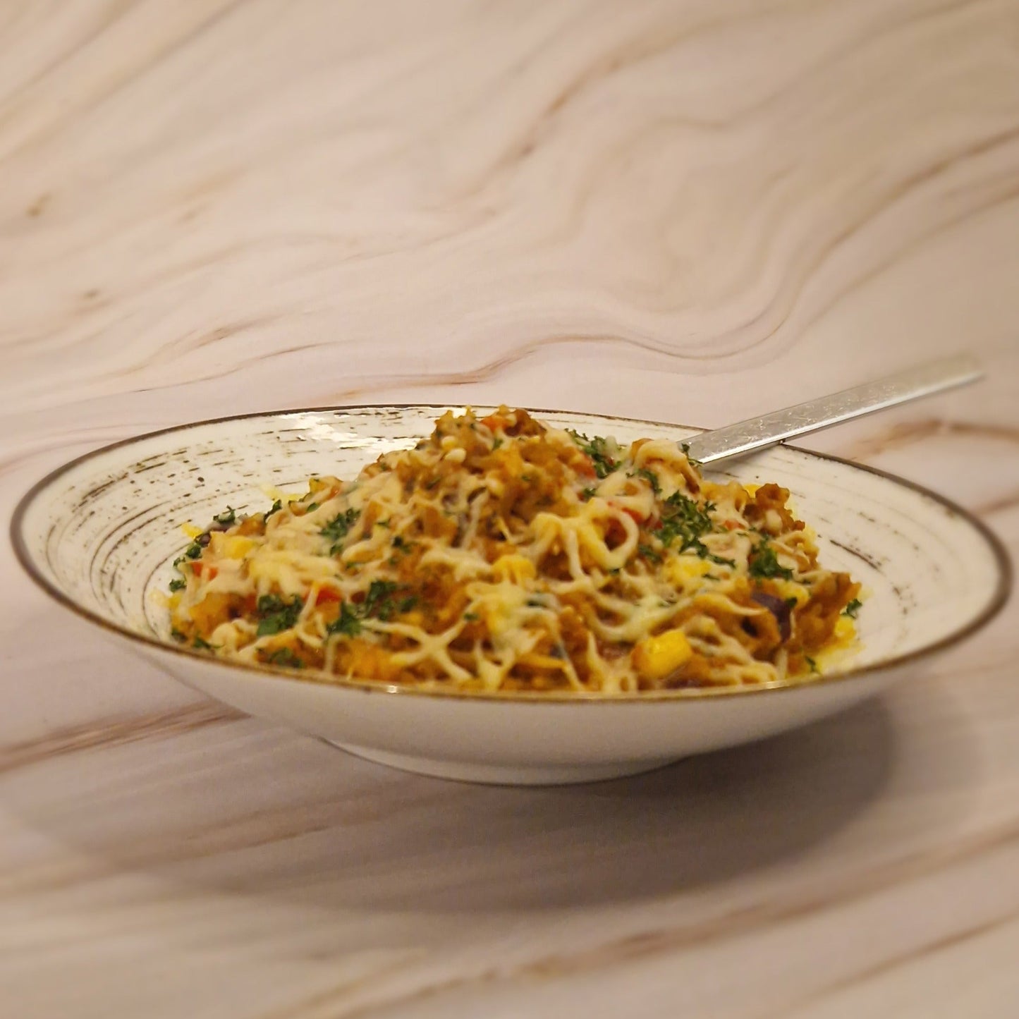Tex Mex cheddar met gepofte aardappel van Arno’s to go in Beveren