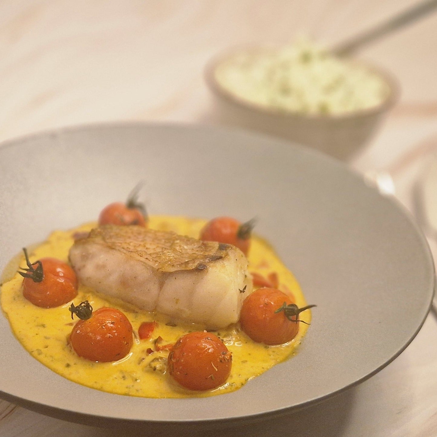 Roodbaars op zn Provençaals bij Arno's to go in Beveren